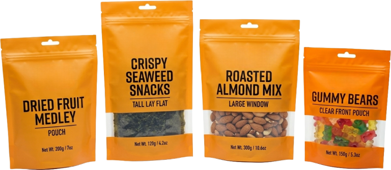 Lay Flat Pouches