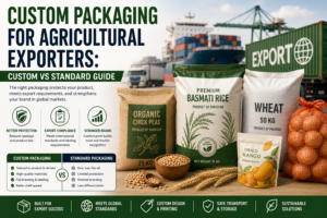 custom packaging for agricultural exporters