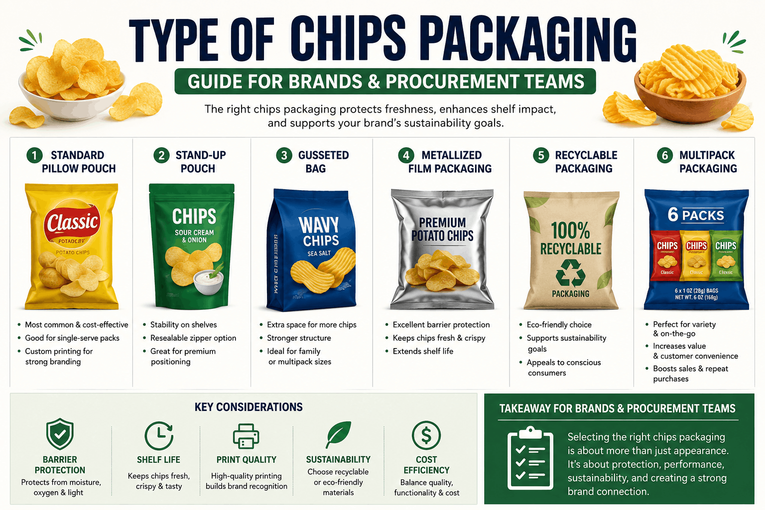type of chips packaging