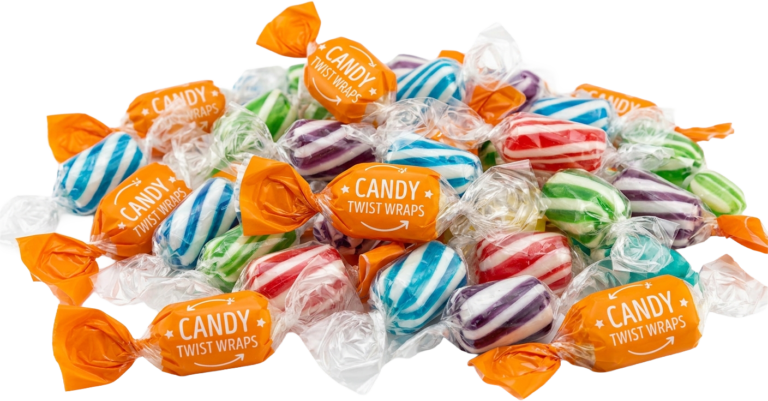 Custom Candy Twist Wraps