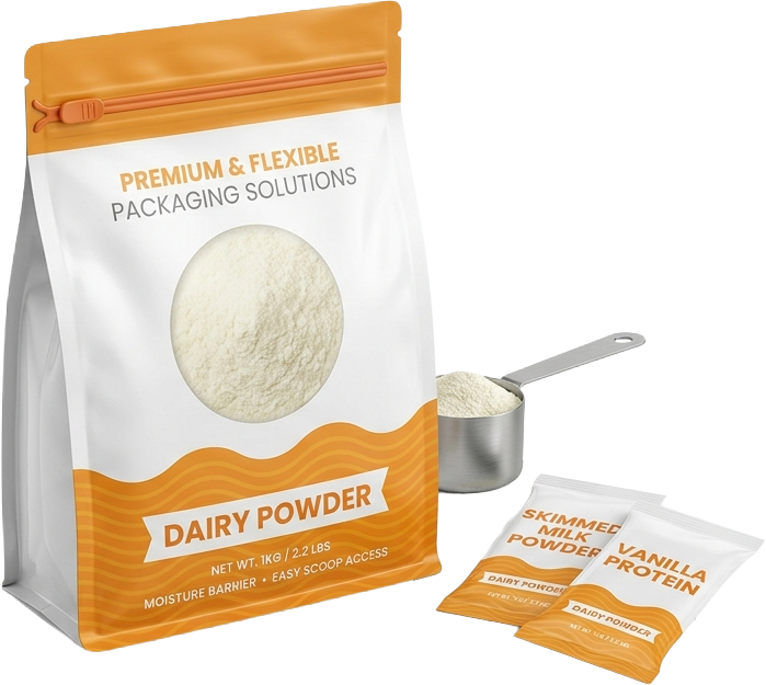 Custom Dairy Powder Packaging