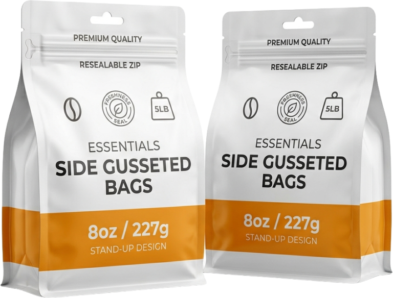 Custom Side Gusseted Bags