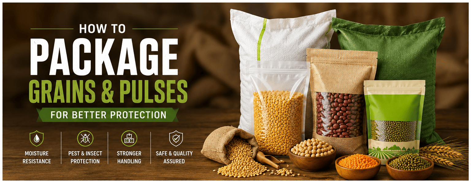 grain and pulses packaging